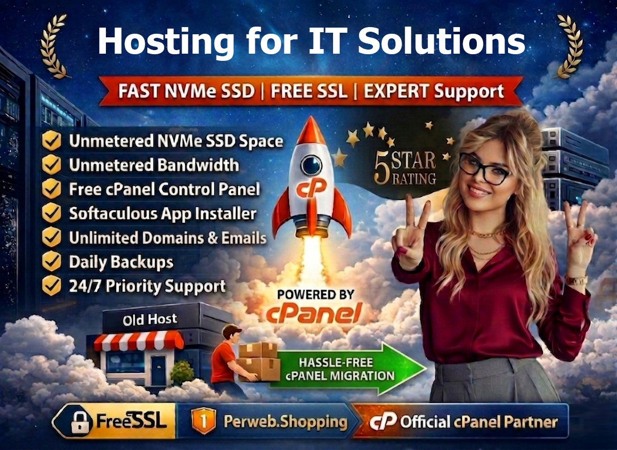 Hosting for IT Solutions – 💻 Ultra-Secure, Turbo SSD | 99.9% Uptime $14.99/Year