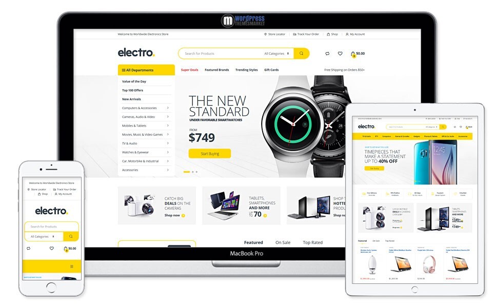 Electro E-commerce Theme Pro – WordPress Theme