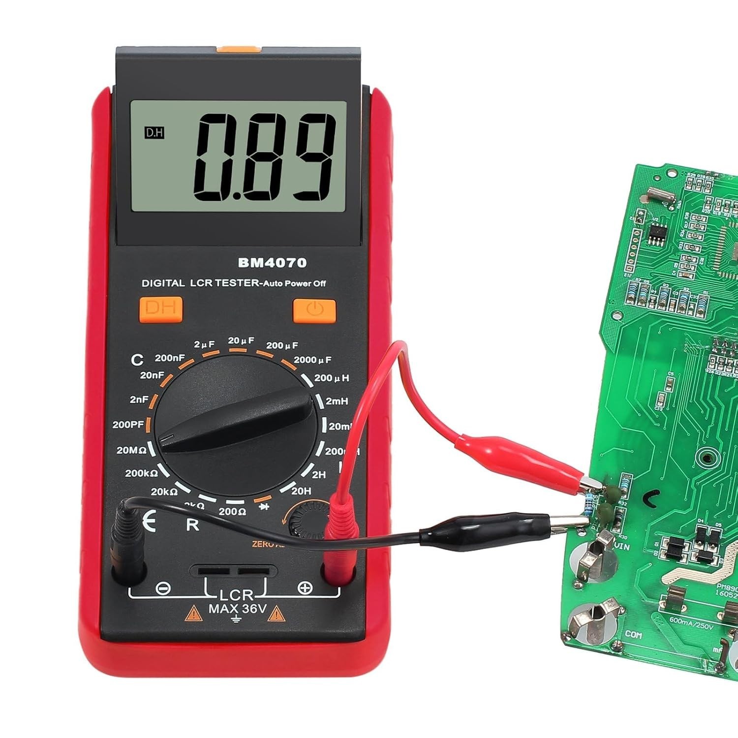 Medidor LCR Con Pantalla LCD Probador De Capacitancia Inductancia Y Resistencia