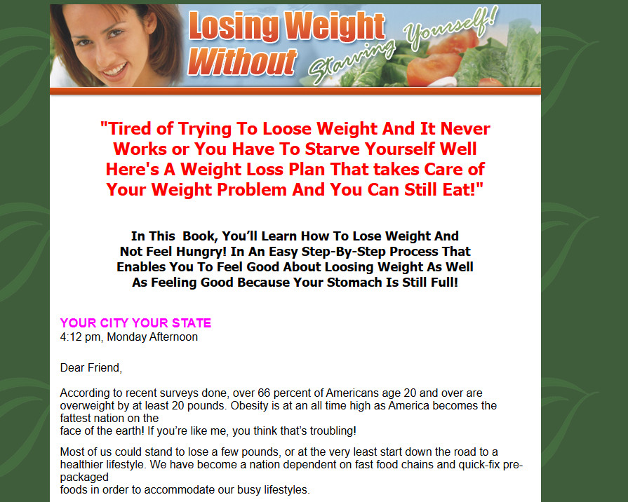Huge Weight Loss E books, Guides, Website Pages & Courses Bundle w/MRR License