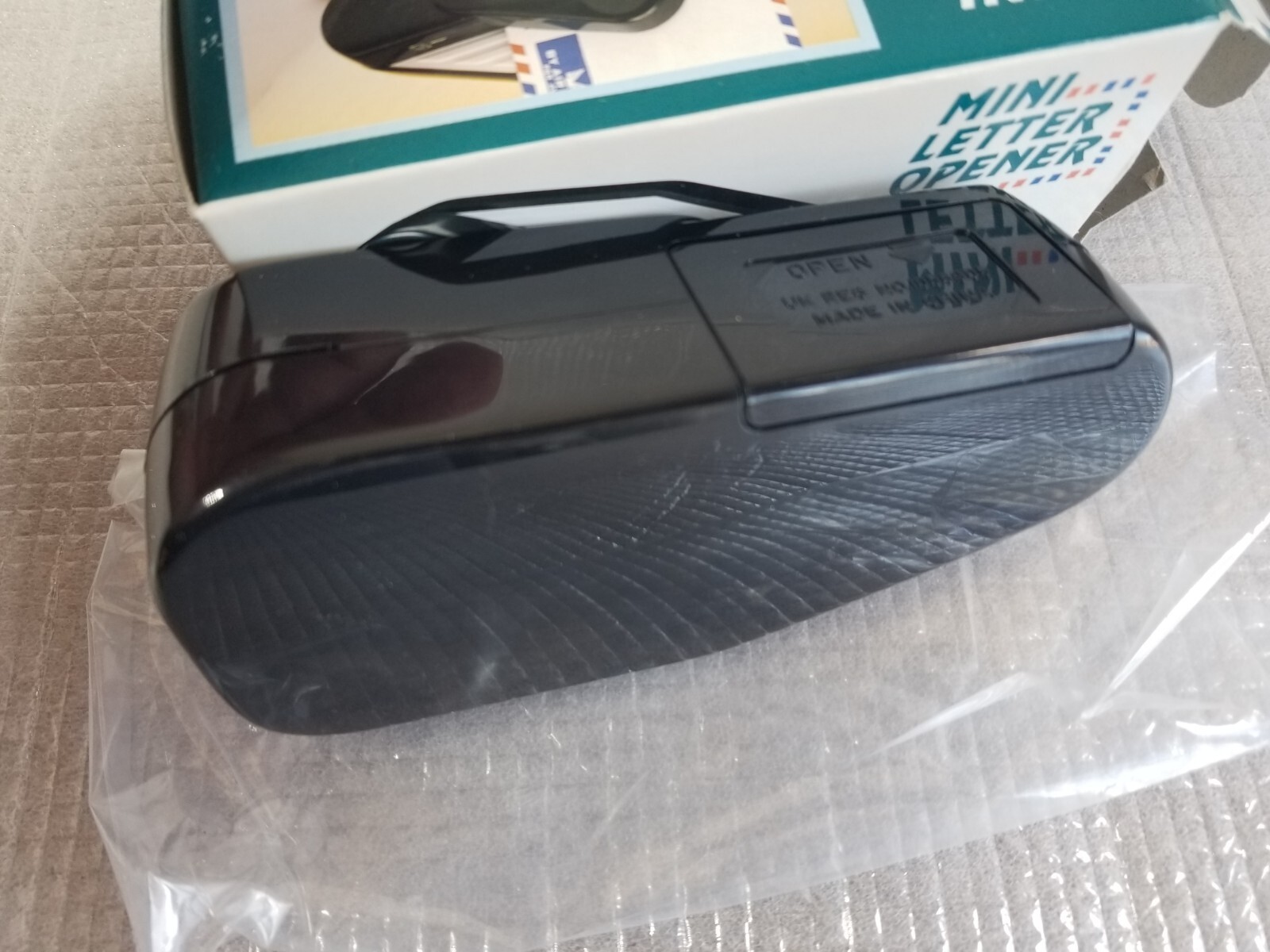 Handheld Electric Letter Opener – Battery Operated – Black Martin Yale