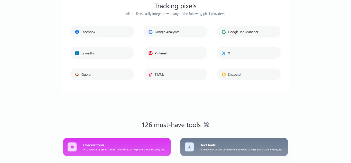 LinkBio – AI Landing Page Builder Bio Links URL Shortener, QR Codes | PHP Admin