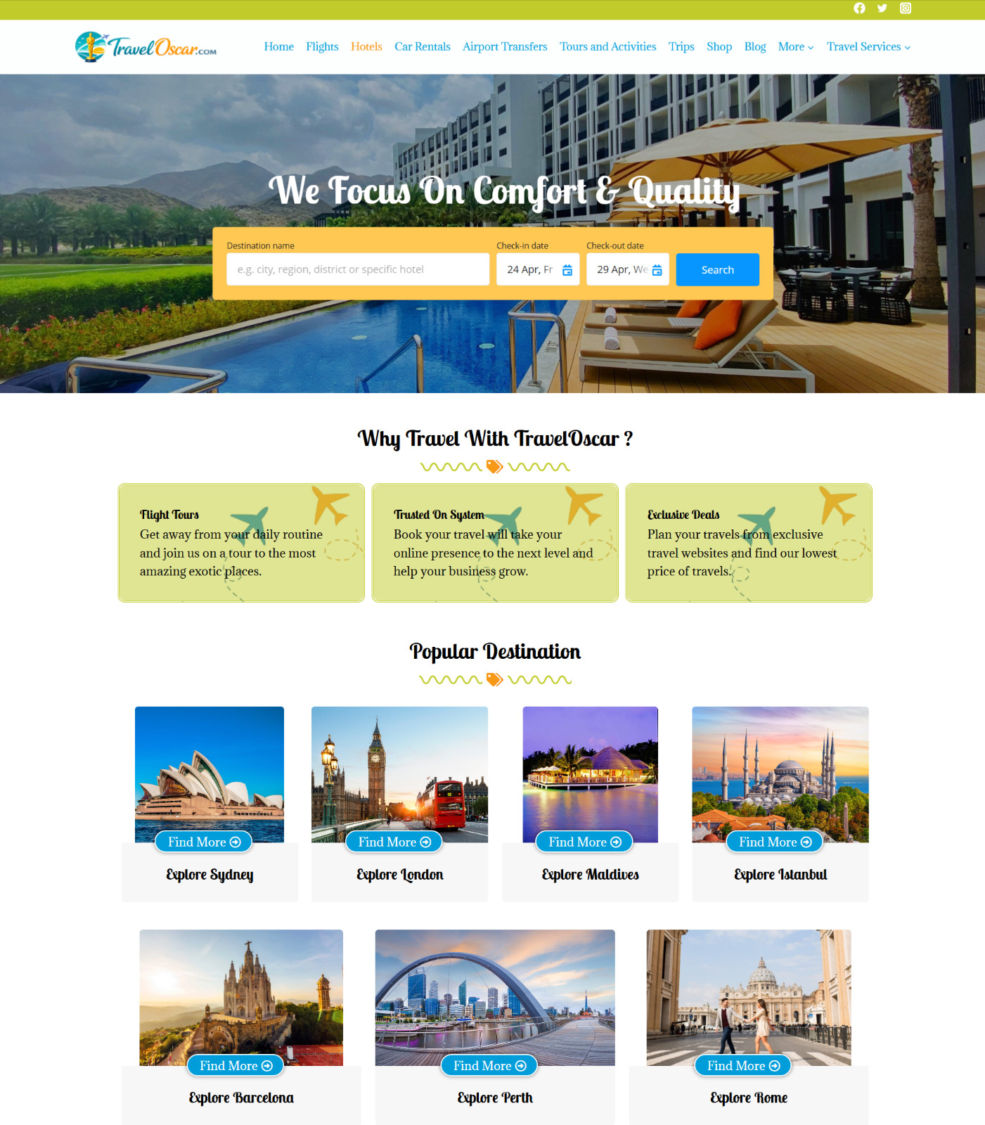 Travel Affiliate Website For Sale | Automated Passive Income Business