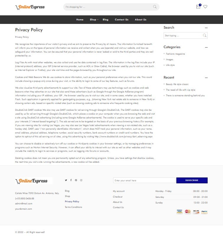 Beauty Products Store, DropShipping Affiliate Website + Free Hosting