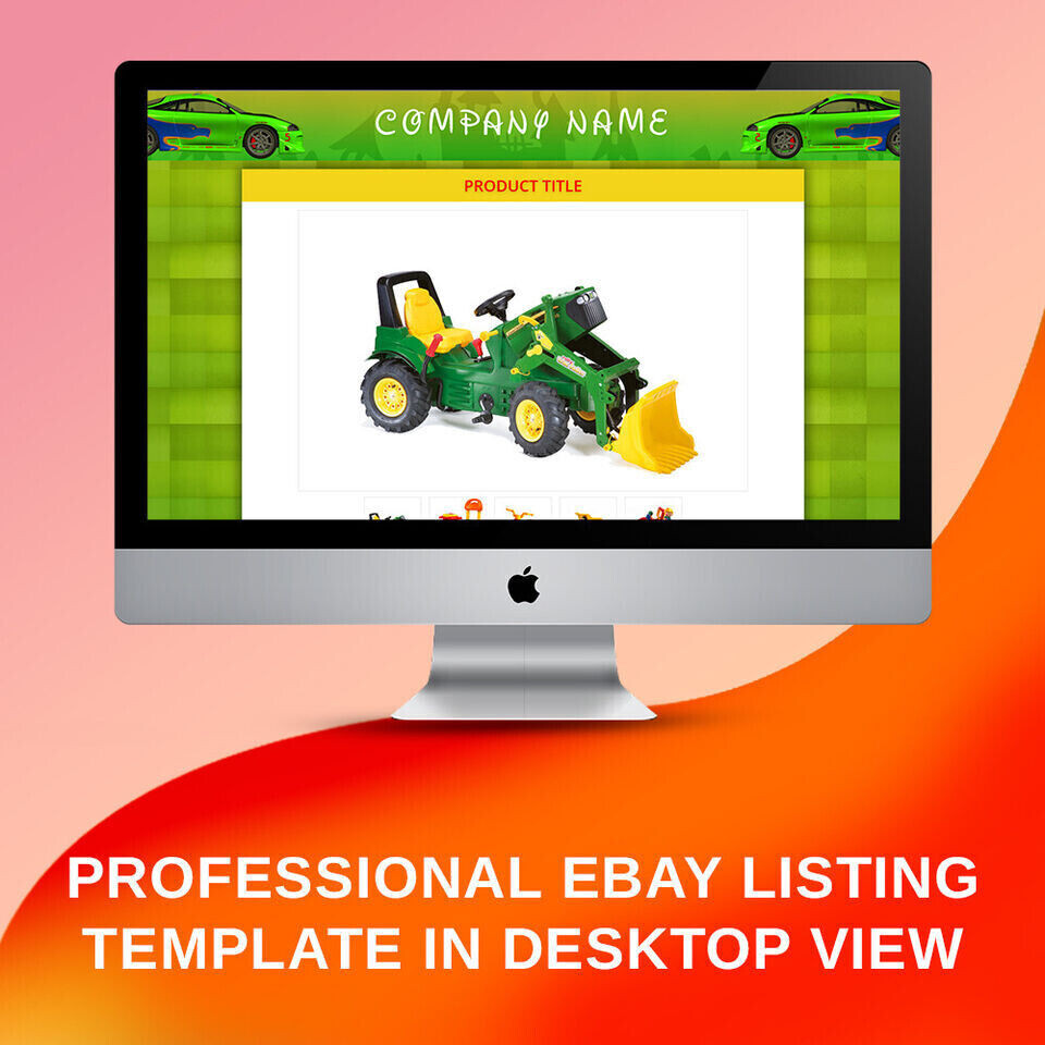eBay Listing Templates Mobile Responsive HTTP 2025 Secure for Toys