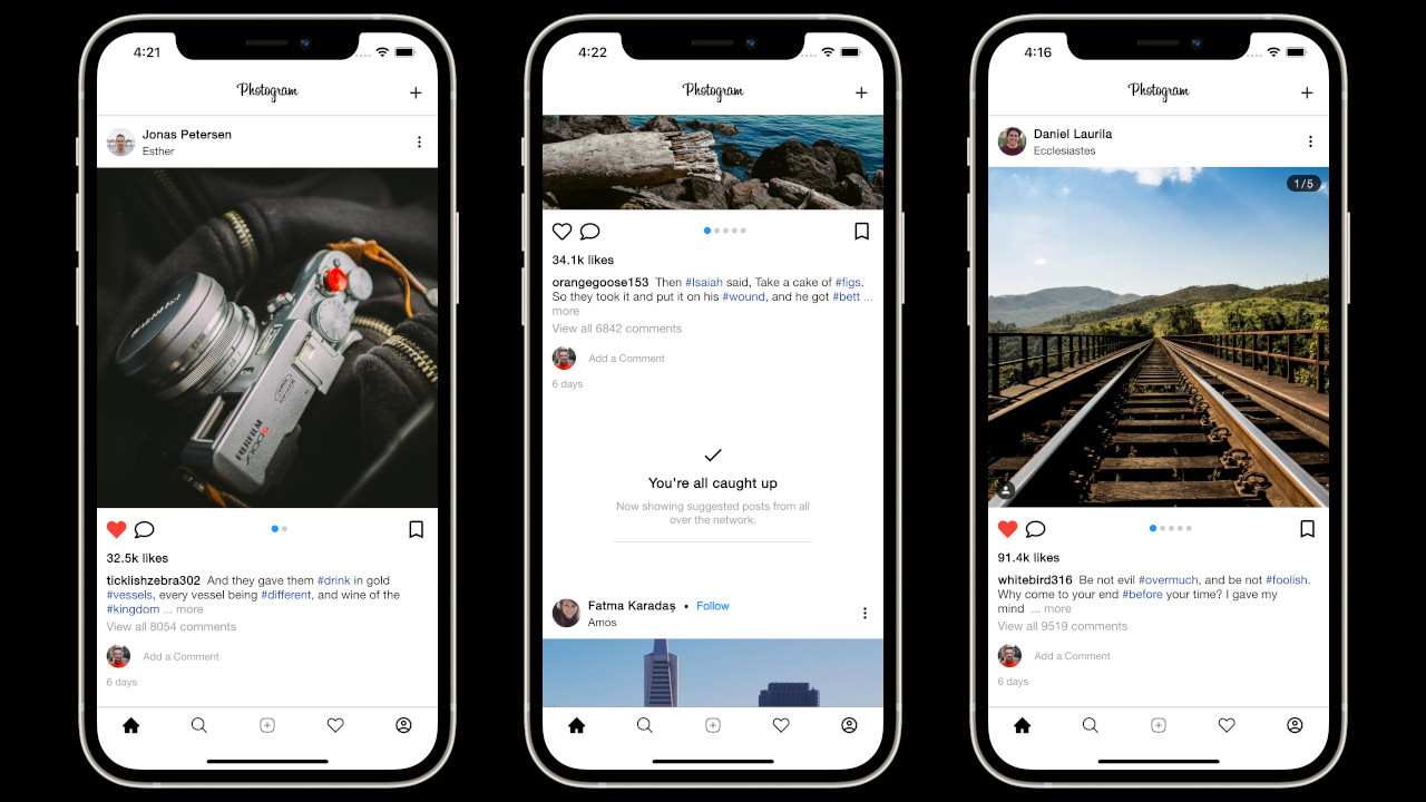 Snapogram Social Network Flutter App | Android + iOS | Photo Sharing Platform