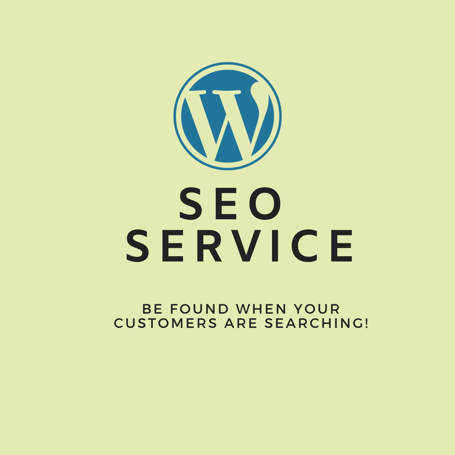 WordPress SEO Service! Do you want your website to be on GOOGLE’s 1st page?