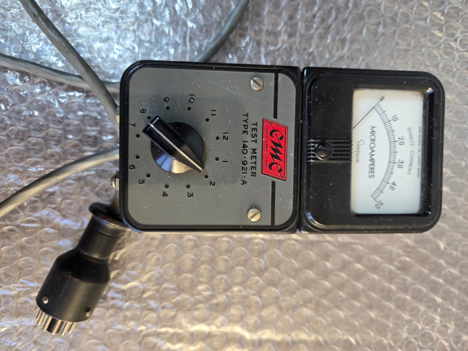 Canadian Marconi Company CMC Test Meter 140-921-A