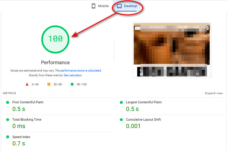 speed up wordpress shopify wix website on google pagespeed insights