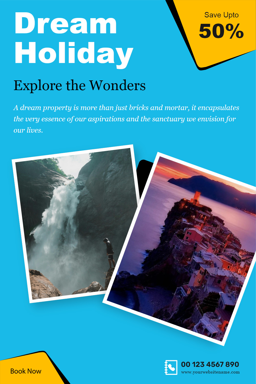 Dream Holidays Social Media Templates