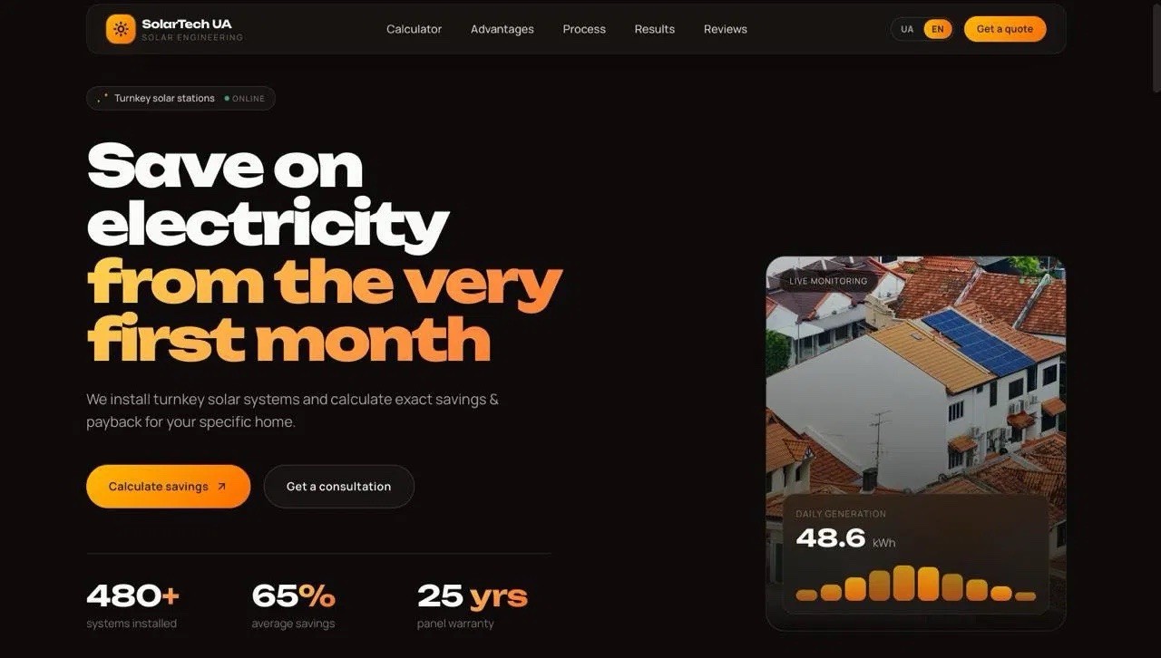 Website Design – Landing Page – Business Marketing