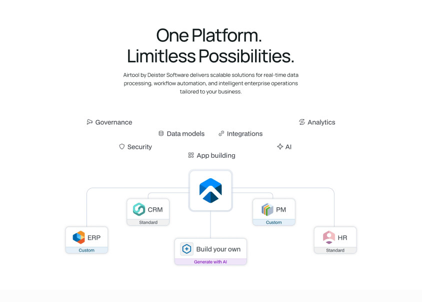 Enterprise App Development Website Template | SaaS Landing Page Modern Busines
