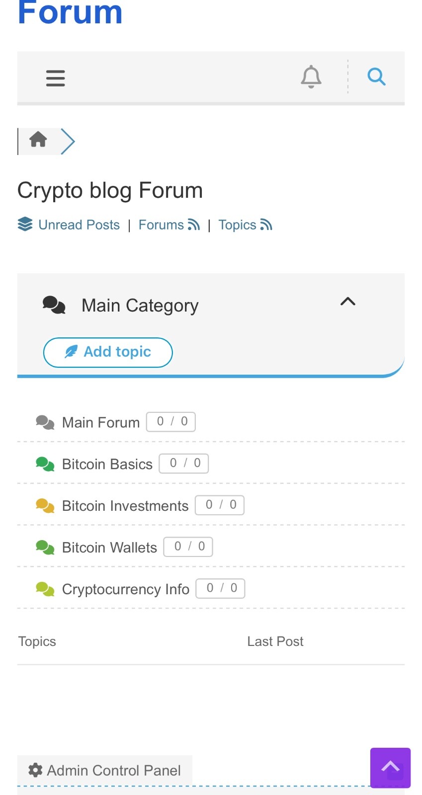 Crypto WordPress Ready Made Blog Plus Forum Plus Crypto Price List