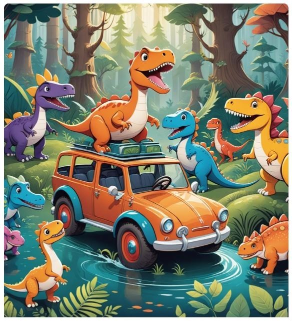 Dinosaurs Coloring & Activity Book PLR MRR Printable 450+ Pages for Kids Age 4-8