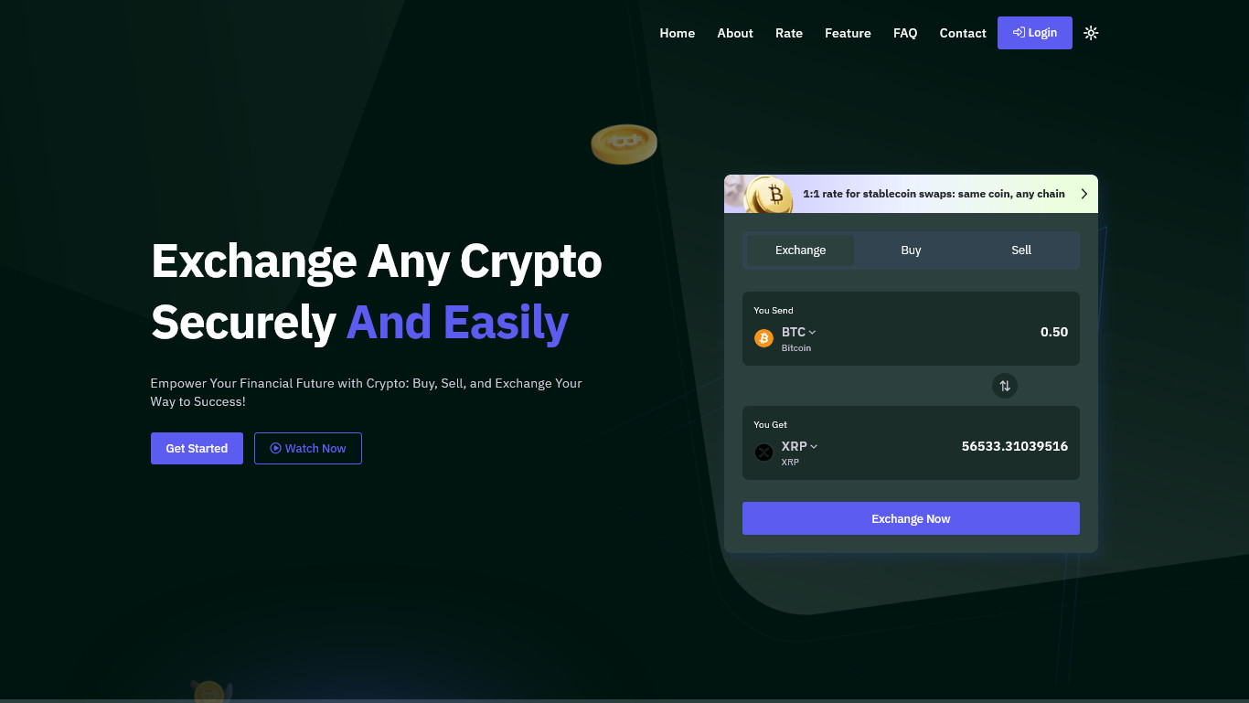 Bitora – Crypto Exchange | Buy Sell Swap & Staking Platform | PHP Laravel Admin