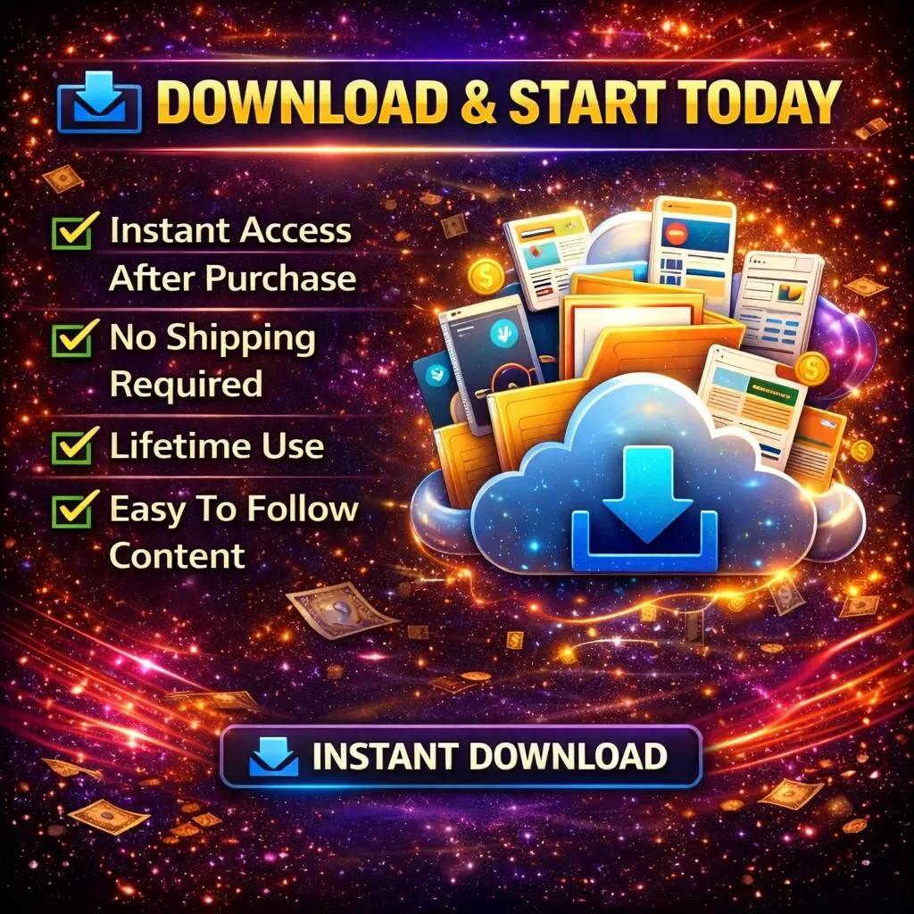 Digital Products Passive Income Bundle, POD Business, Digital Download