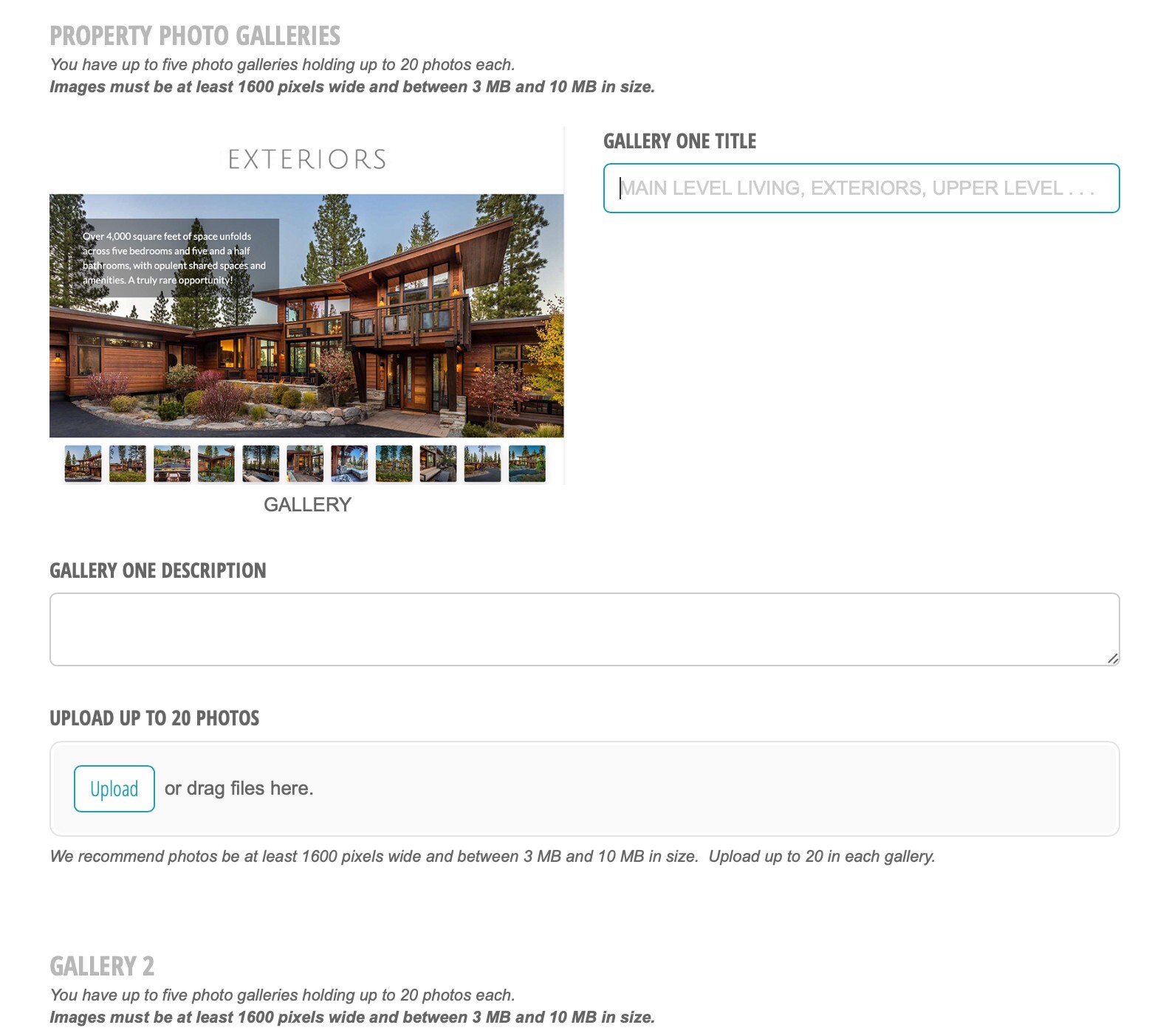 Realty Interface Single Property Website Generator