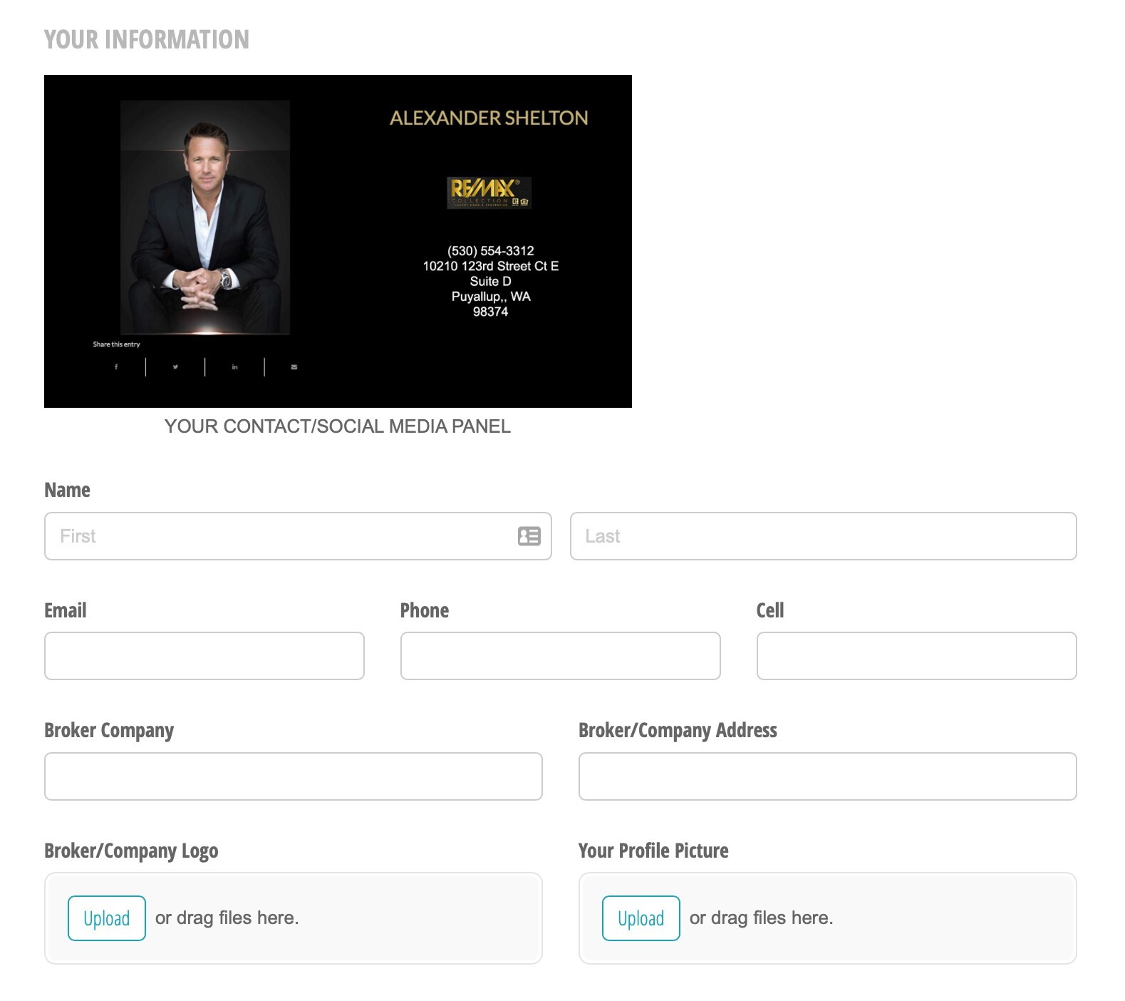Realty Interface Single Property Website Generator