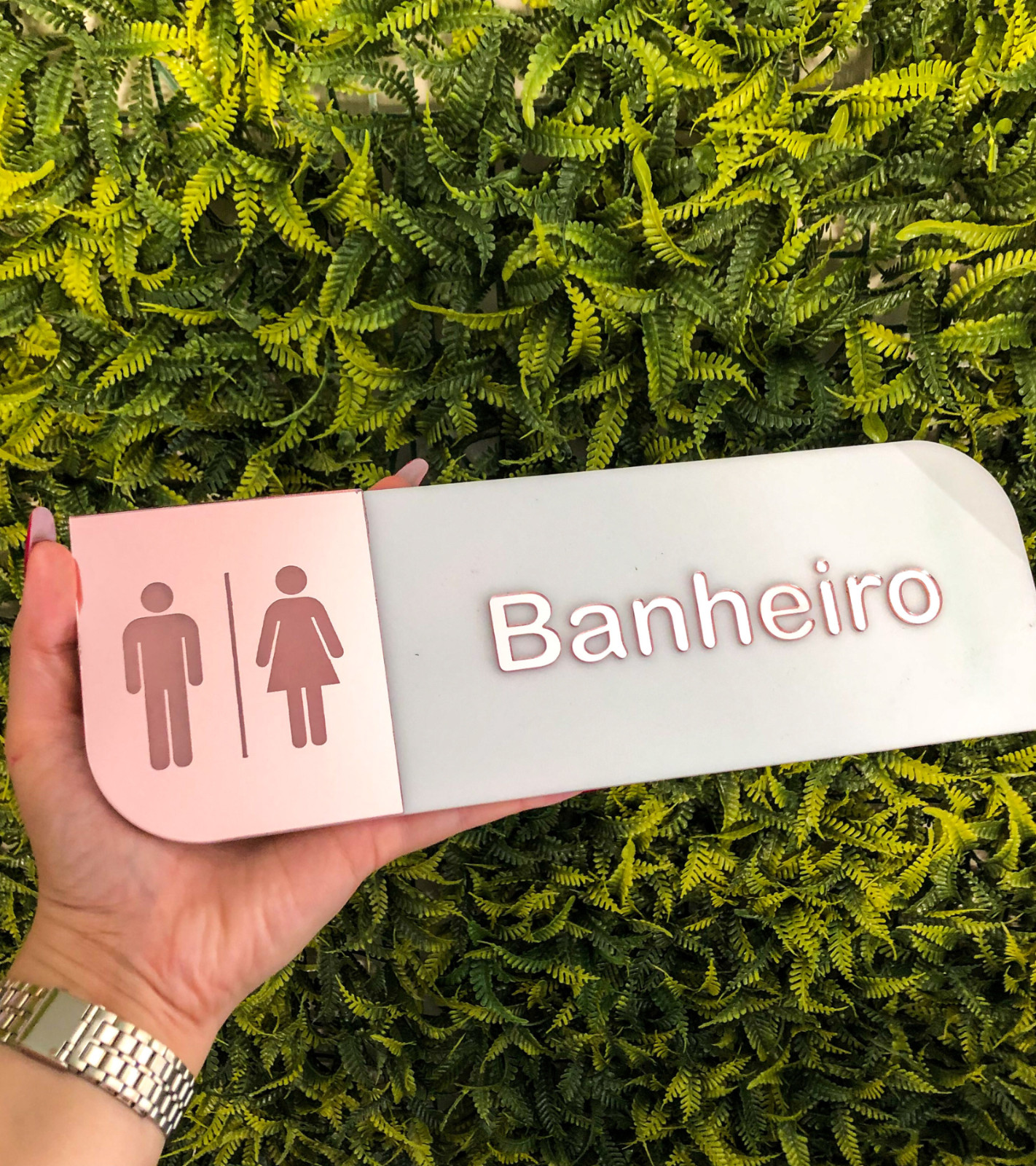 Door plate 11×3»