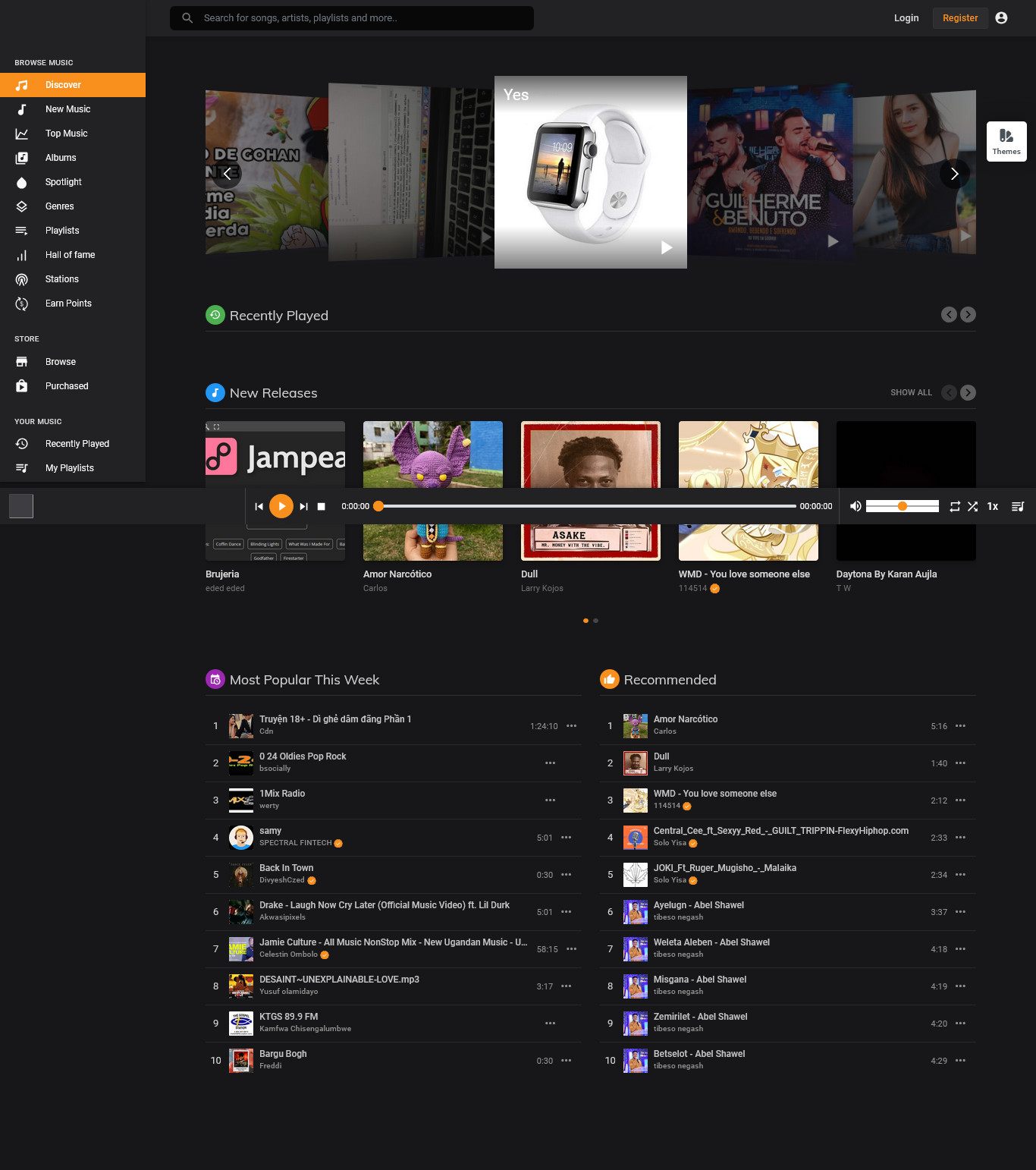 Soundra – Music Sharing & Streaming PHP Platform | SaaS Ready | Full Source Code