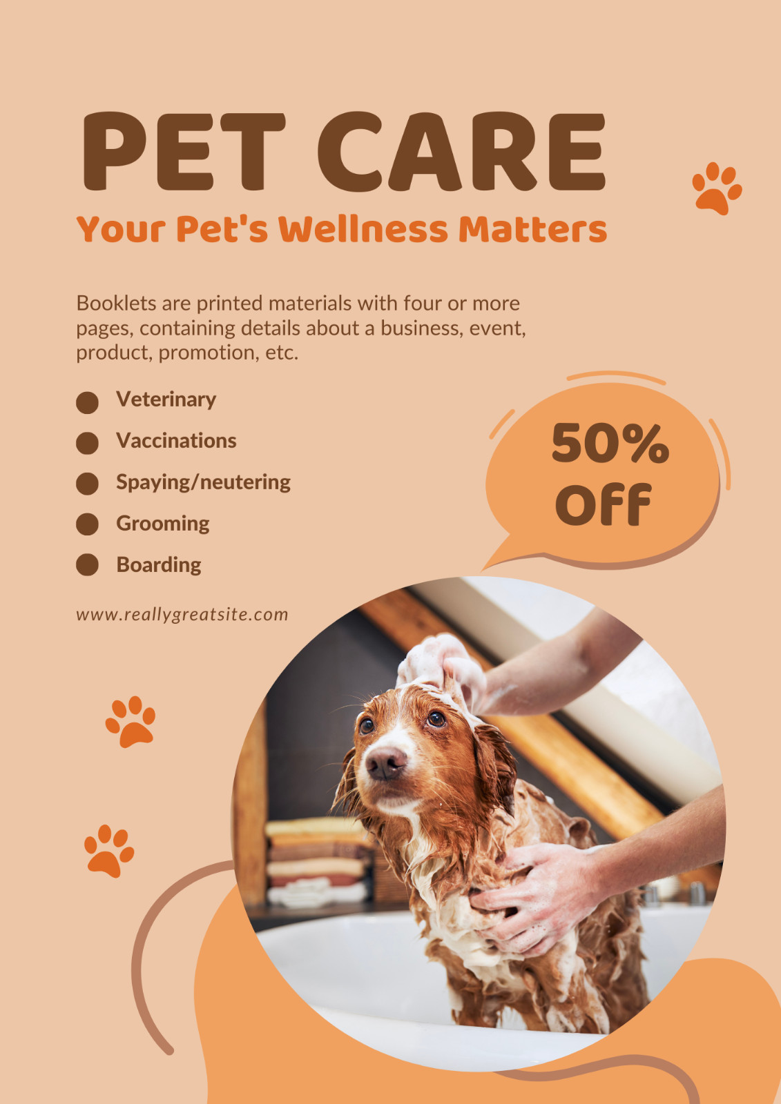 Template Crafted For You-Pet Shop-Furry Friend’s Favorite Spot-Pet Cartoon Logo