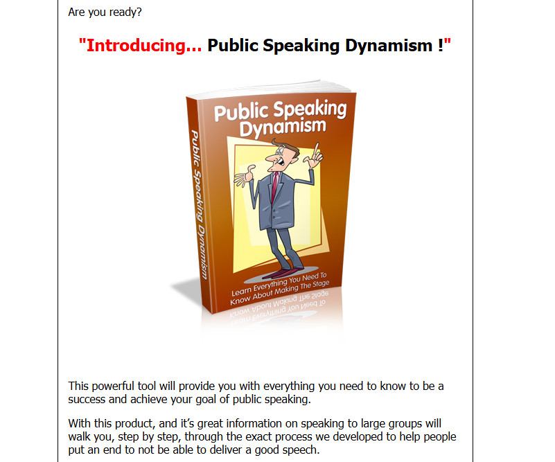 Public Speaking E books, Guides, Website Pages & Courses Bundle w/MRR License