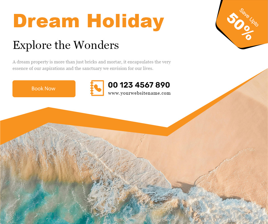 Dream Holidays Social Media Marketing Templates