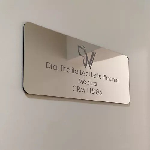 Door plate 11×3»