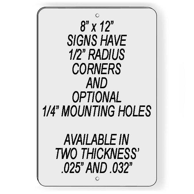 Do Not Enter Take Deliveries Up Driveway To Side Door Sign / Decal Sdn005 /