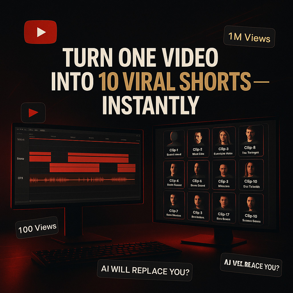 AI YouTube Content Machine – Scripts, Shorts & Thumbnails System