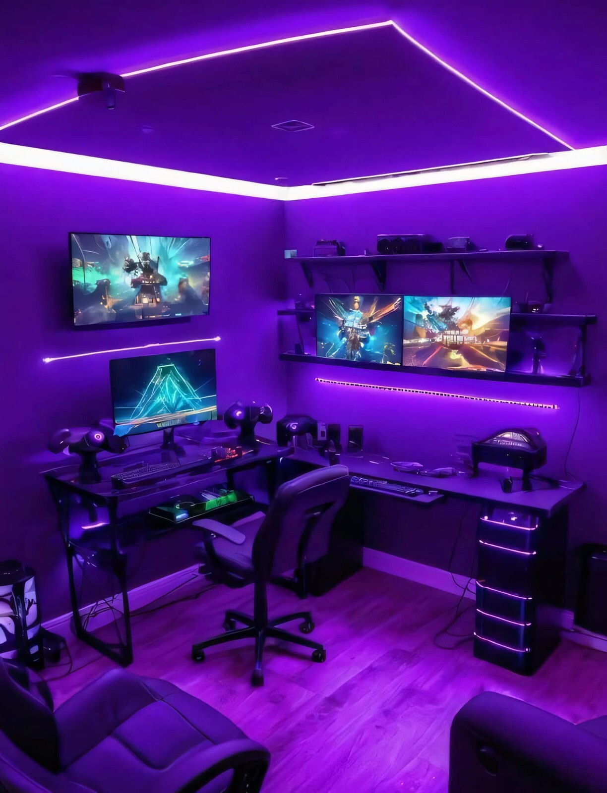 video games, entertainment room, game room, adult and kids game room, room ideas
