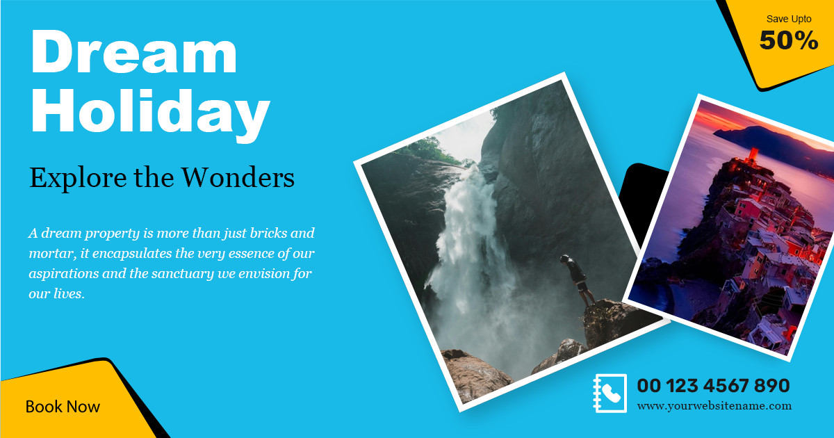 Dream Holidays Social Media Templates