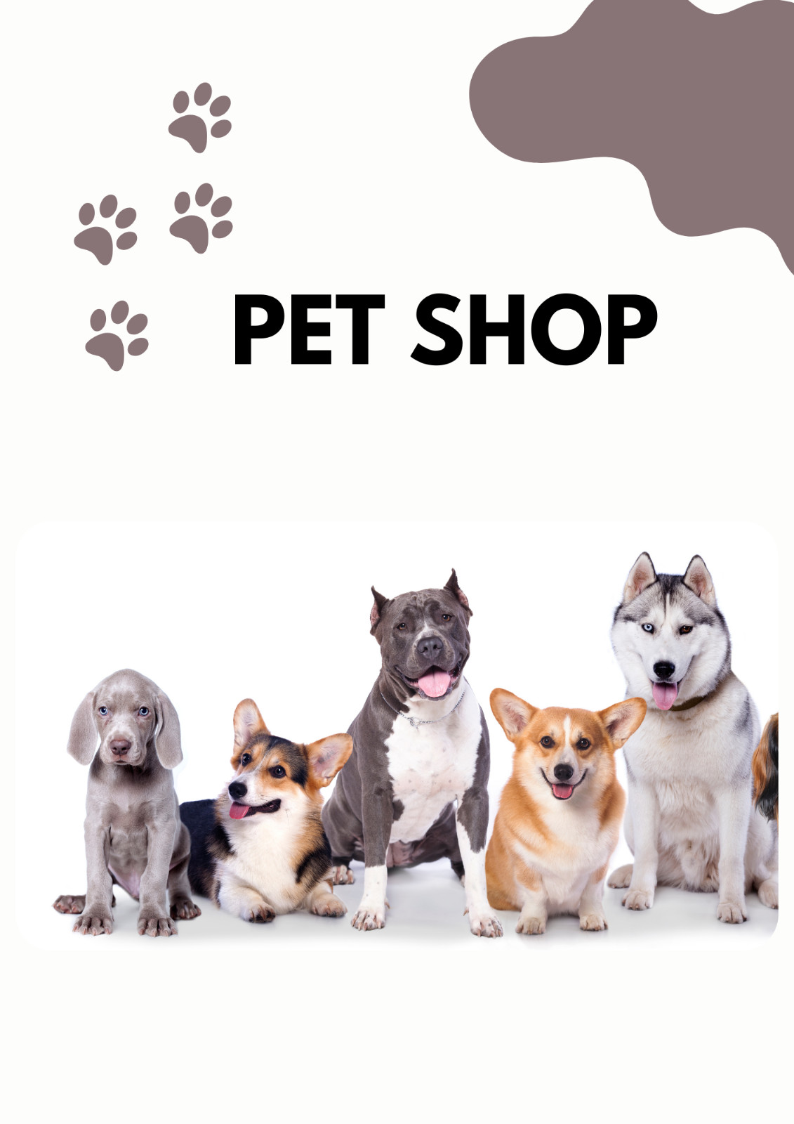Template Crafted For You-Pet Shop-Furry Friend’s Favorite Spot-Pet Cartoon Logo