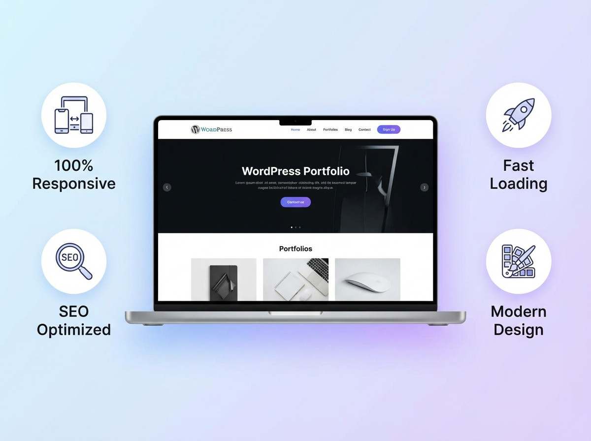 I Will Create a Professional WordPress Website | Business, eCommerce, Blog
