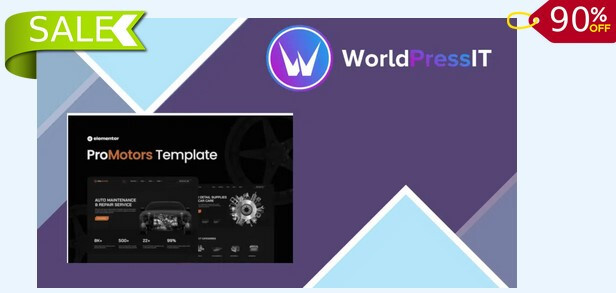 ProMotors Temeplate Kit WP– Car Service and Detailing Elementor Template Kit