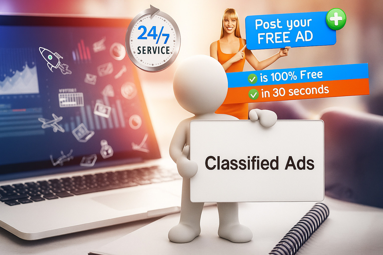 Start Your Own Online Classifieds ads Web platform business!