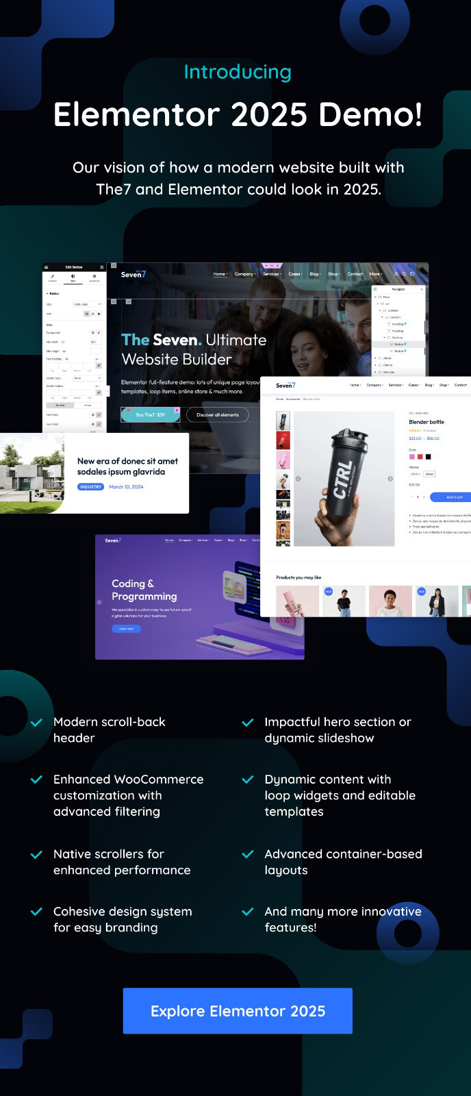 The7 12.2.0 Ultimate Website & Online Store Builder for WordPress WooCommerce